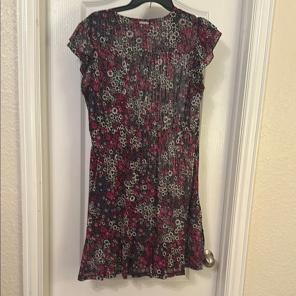 Floral Michael Kors V-Neck Dress - Picture 7 of 12